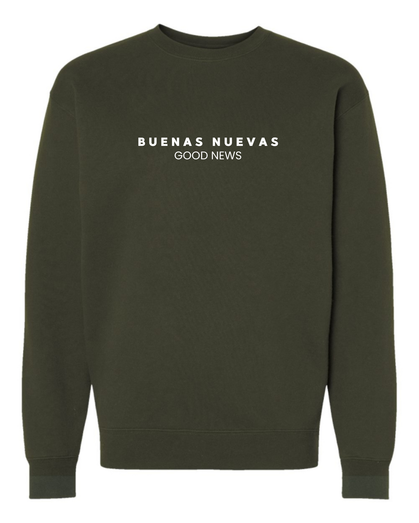 SUDADERA VERDE MILITAR.