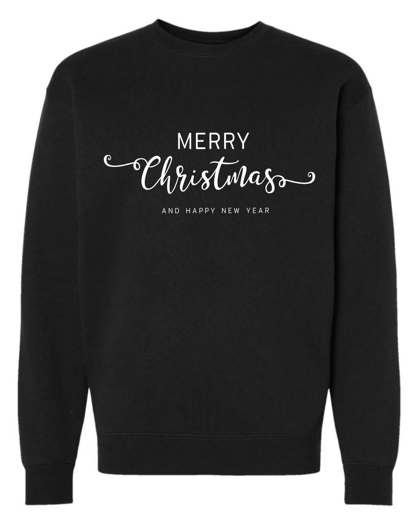 SUDADERA MERRY CHRISTMAS / NEGRO